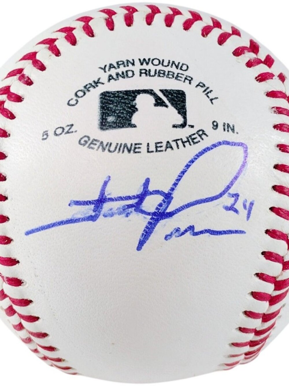 Hunter Pence Autographed Baseball SF Giants Signed COA Proof Photo
